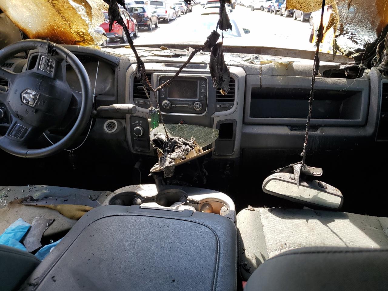 2014 RAM 3500 VIN 3C63R3GL8EG232991 Copart auction photo, burn - engine / burn - interior damage thumbnail 8