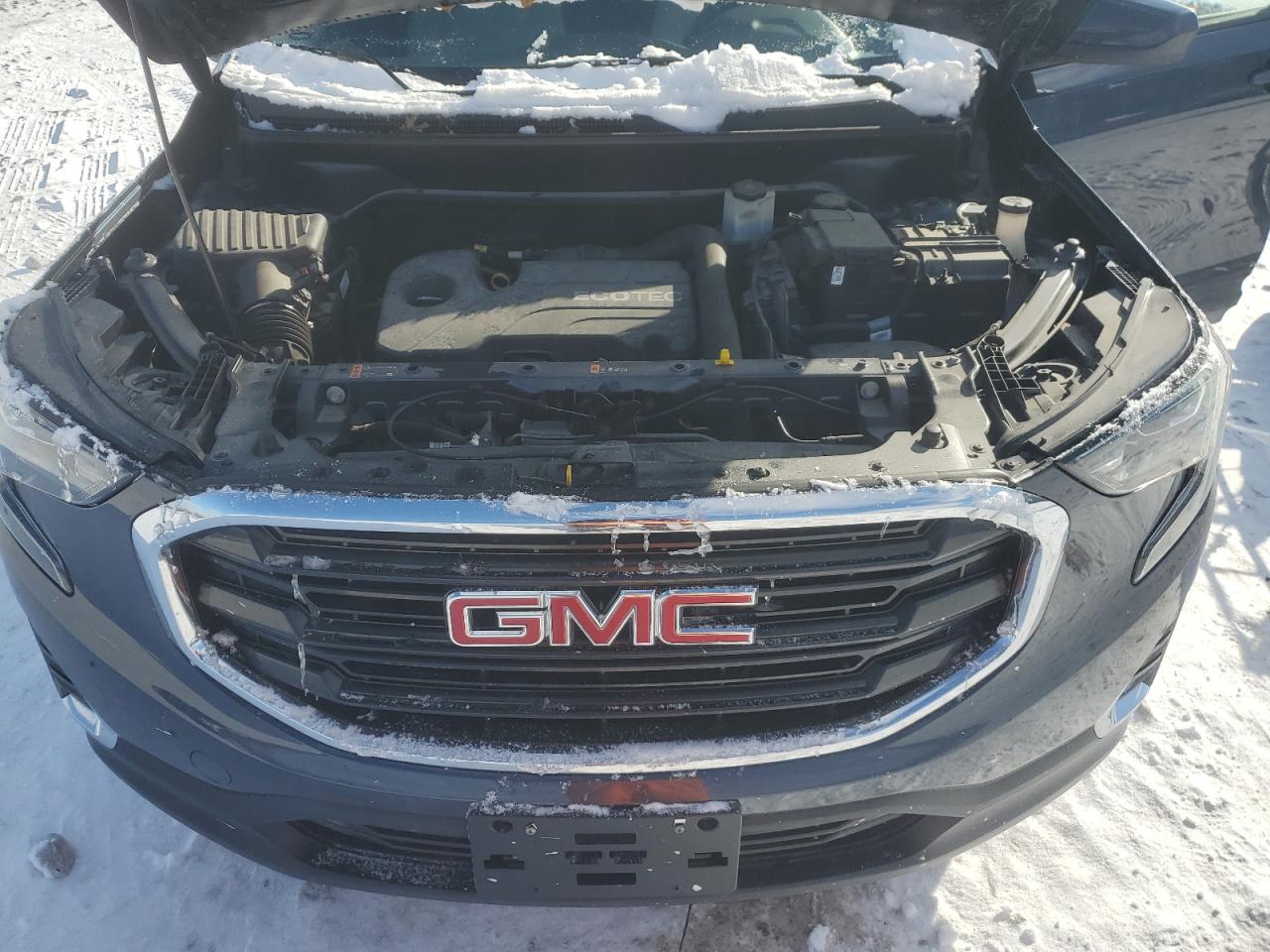 2018 GMC Terrain VIN 3GKALTEV0JL380340 Copart auction photo, side / undercarriage damage thumbnail 12