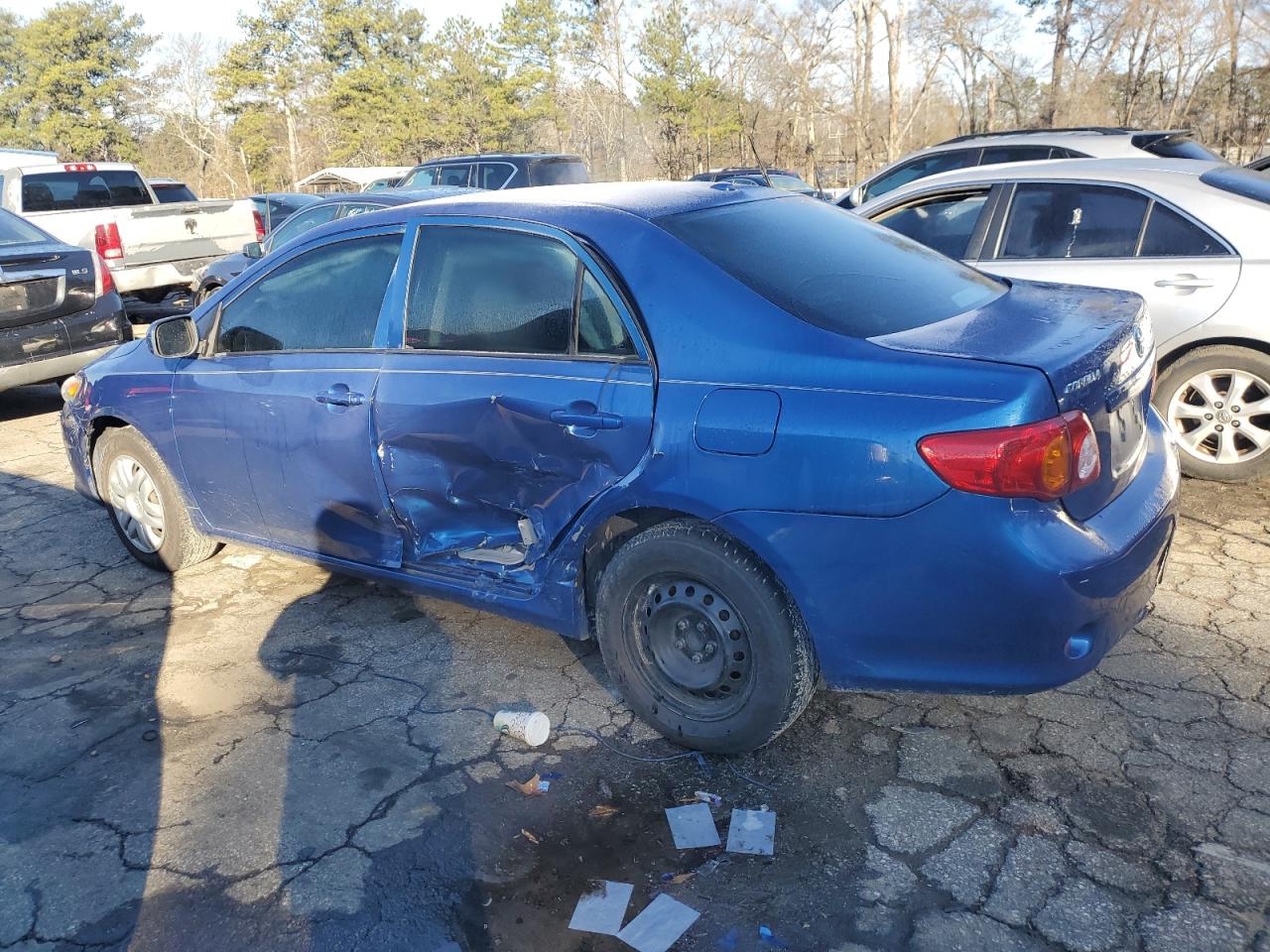 2010 Toyota Corolla VIN 2T1BU4EE7AC515125 Copart auction photo, all over damage thumbnail 2