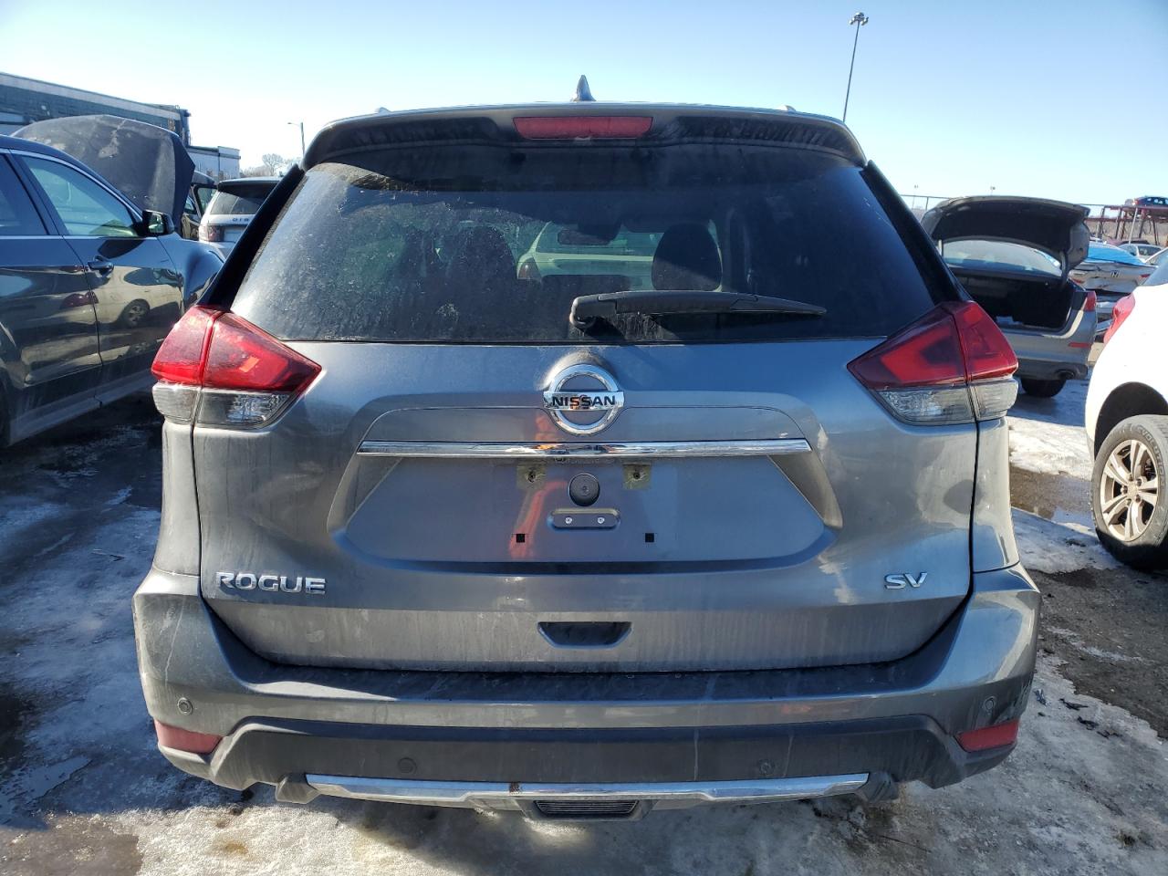2019 Nissan Rogue VIN KNMAT2MT8KP530416 Copart auction photo, front end / undercarriage damage thumbnail 6