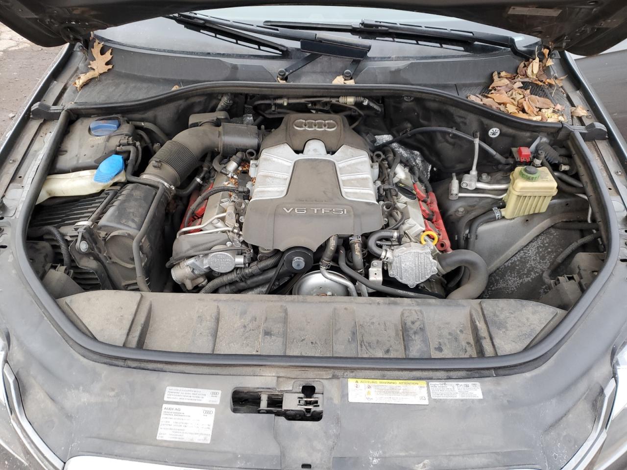 2015 Audi Q7 VIN WA1LGAFE6FD016720 Copart auction photo, rear end / front end damage thumbnail 12