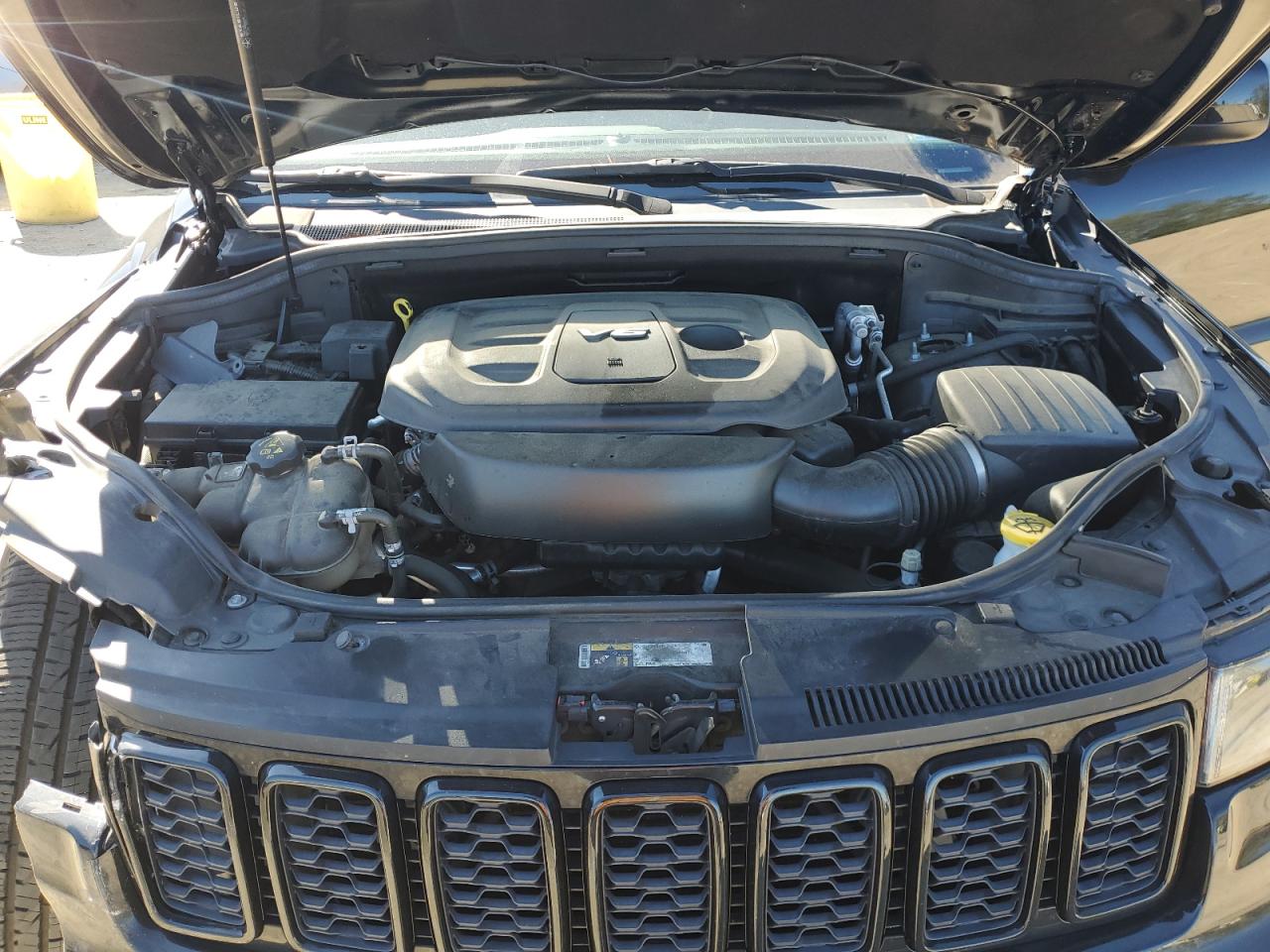 2019 Jeep Grand Cherokee VIN 1C4RJFAG7KC591013 Copart auction photo, front end damage thumbnail 14