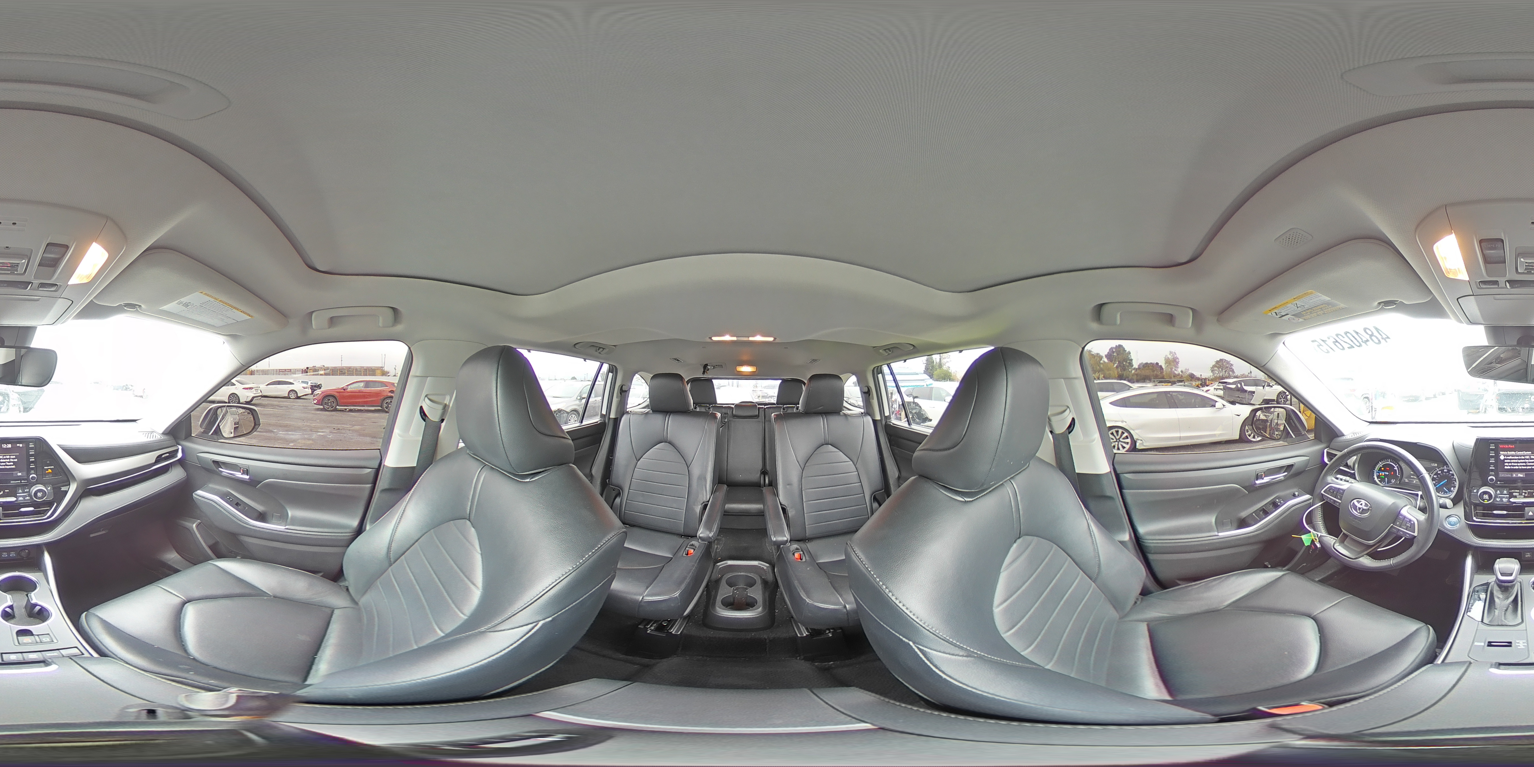 2022 Toyota Highlander VIN 5TDHBRCH8NS538890 Copart auction photo, rear end / undercarriage damage thumbnail 14