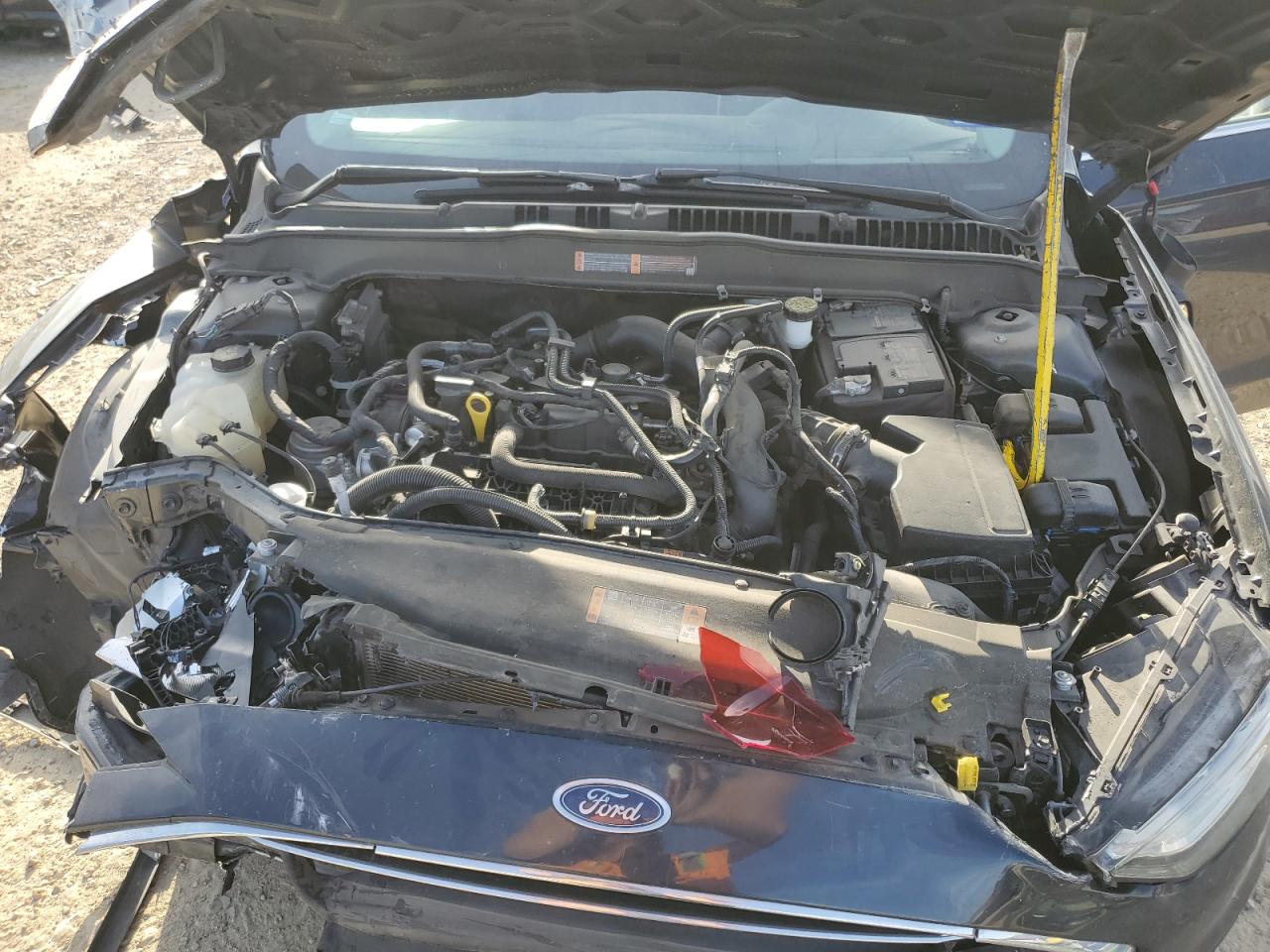 2020 Ford Fusion VIN 3FA6P0HD7LR251508 Copart auction photo, front end damage thumbnail 11