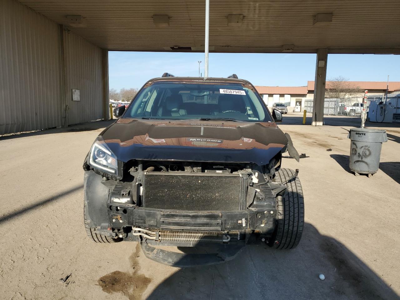 2014 GMC Acadia VIN 1GKKRRKD7EJ292089 Copart auction photo, front end damage thumbnail 5