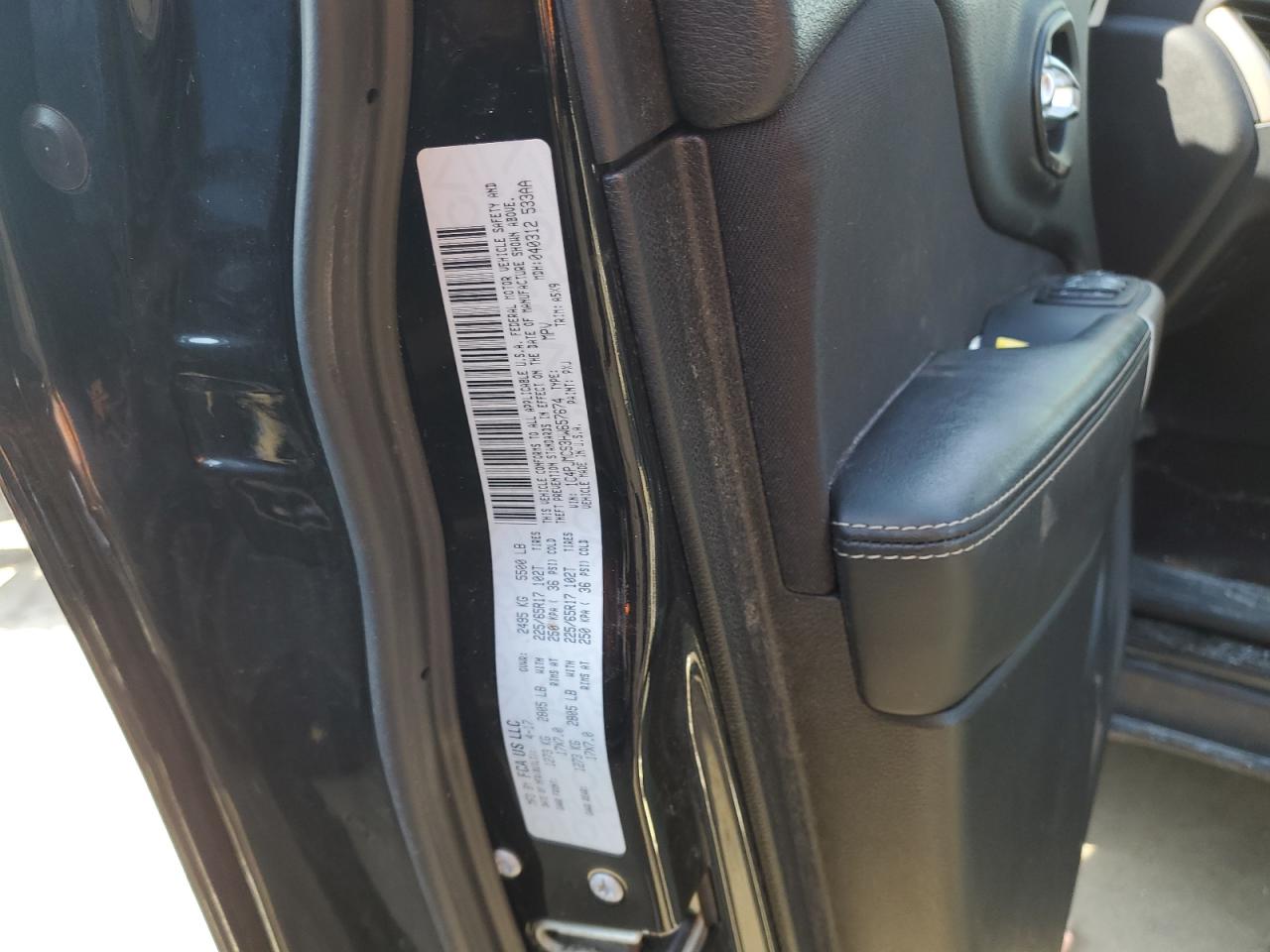 2017 Jeep Grand Cherokee VIN 1C4PJMCS3HW657674 Copart auction photo, front end damage thumbnail 13
