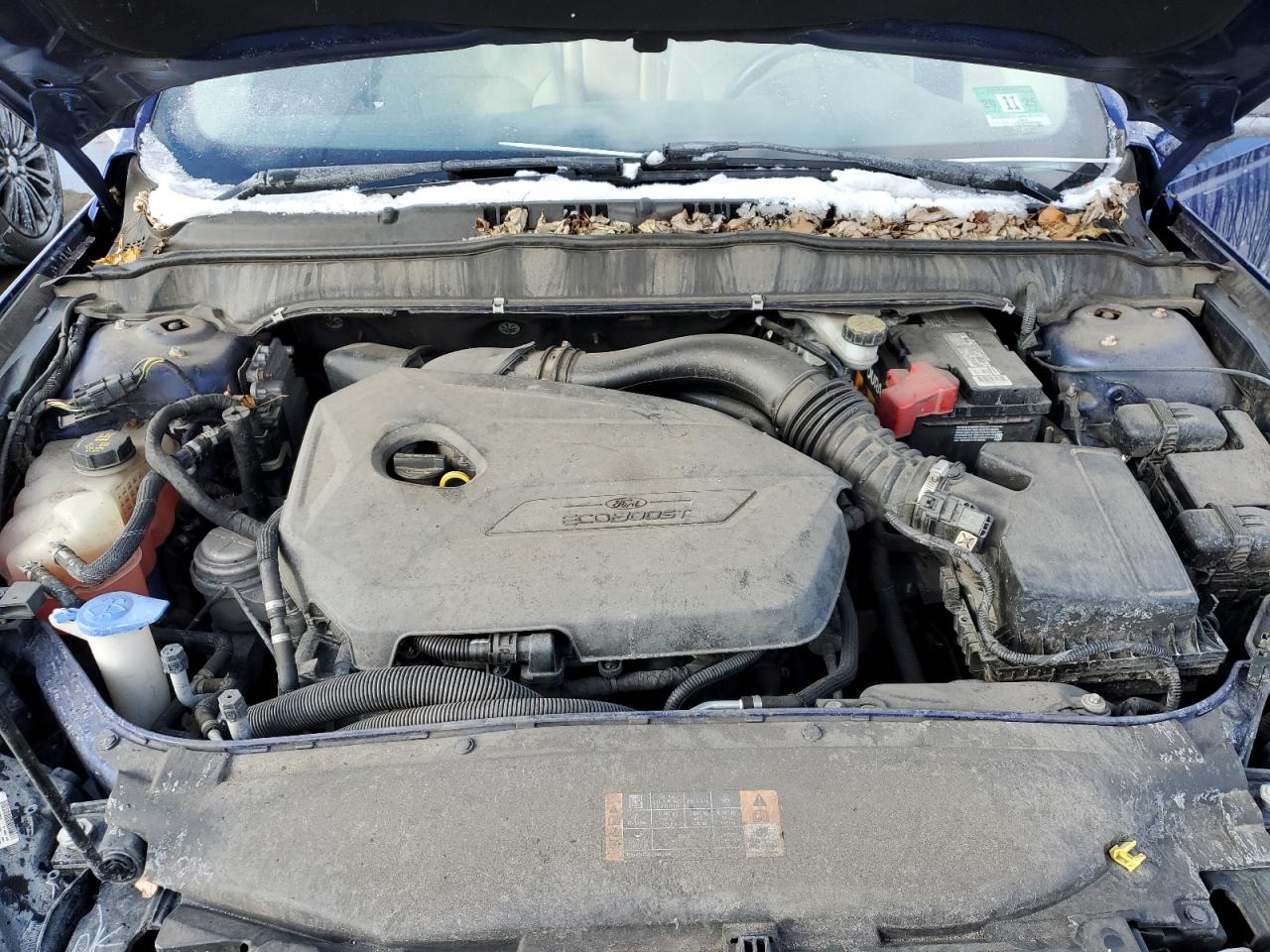 2014 Ford Fusion VIN 3FA6P0HR8ER189809 Copart auction photo, normal wear / minor dent/scratches damage thumbnail 11