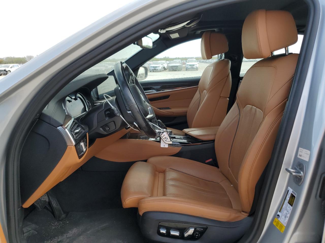 2017 BMW 5er VIN WBAJE5C36HG914374 Copart auction photo, front end / minor dent/scratches damage thumbnail 7
