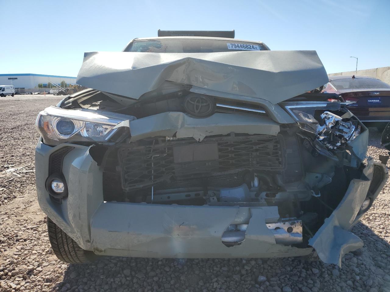 2022 Toyota 4Runner VIN JTETU5JR1N5973938 Copart auction photo, front end / rear end damage thumbnail 5