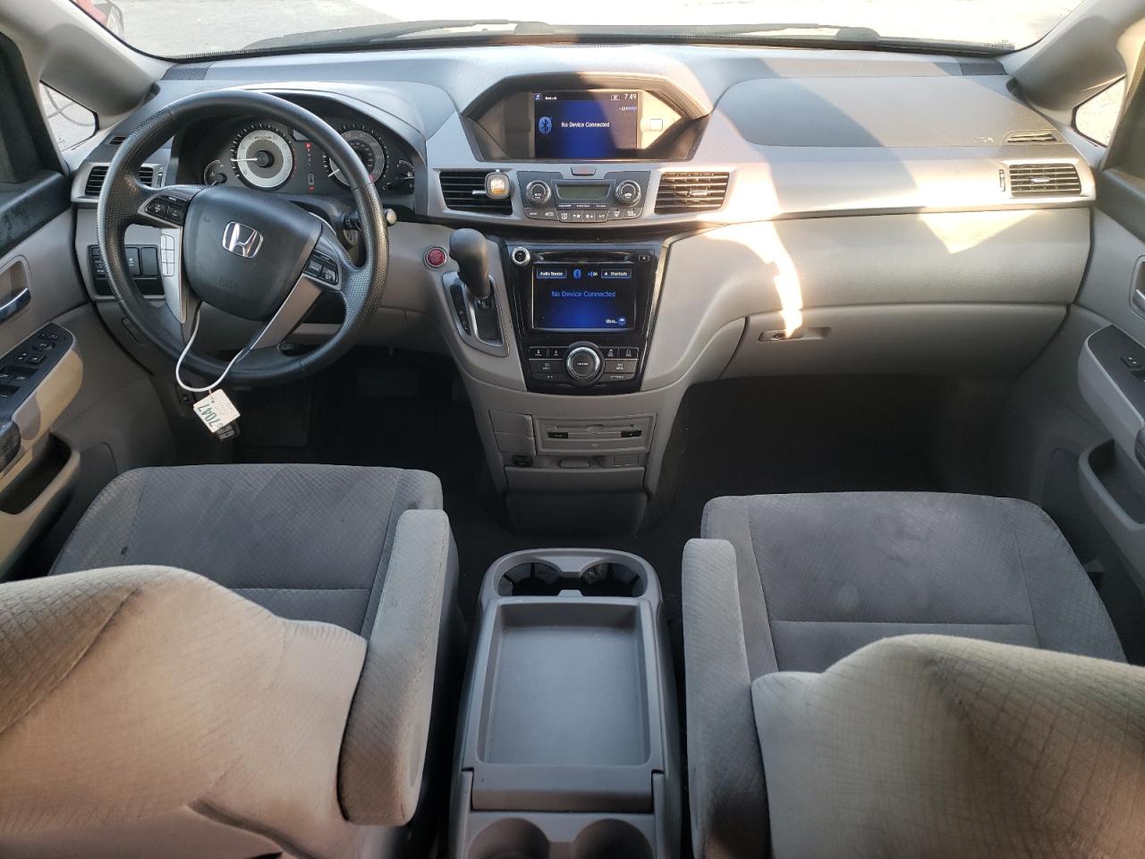 2016 Honda Odyssey VIN 5FNRL5H30GB034283 Copart auction photo, rear end damage thumbnail 8