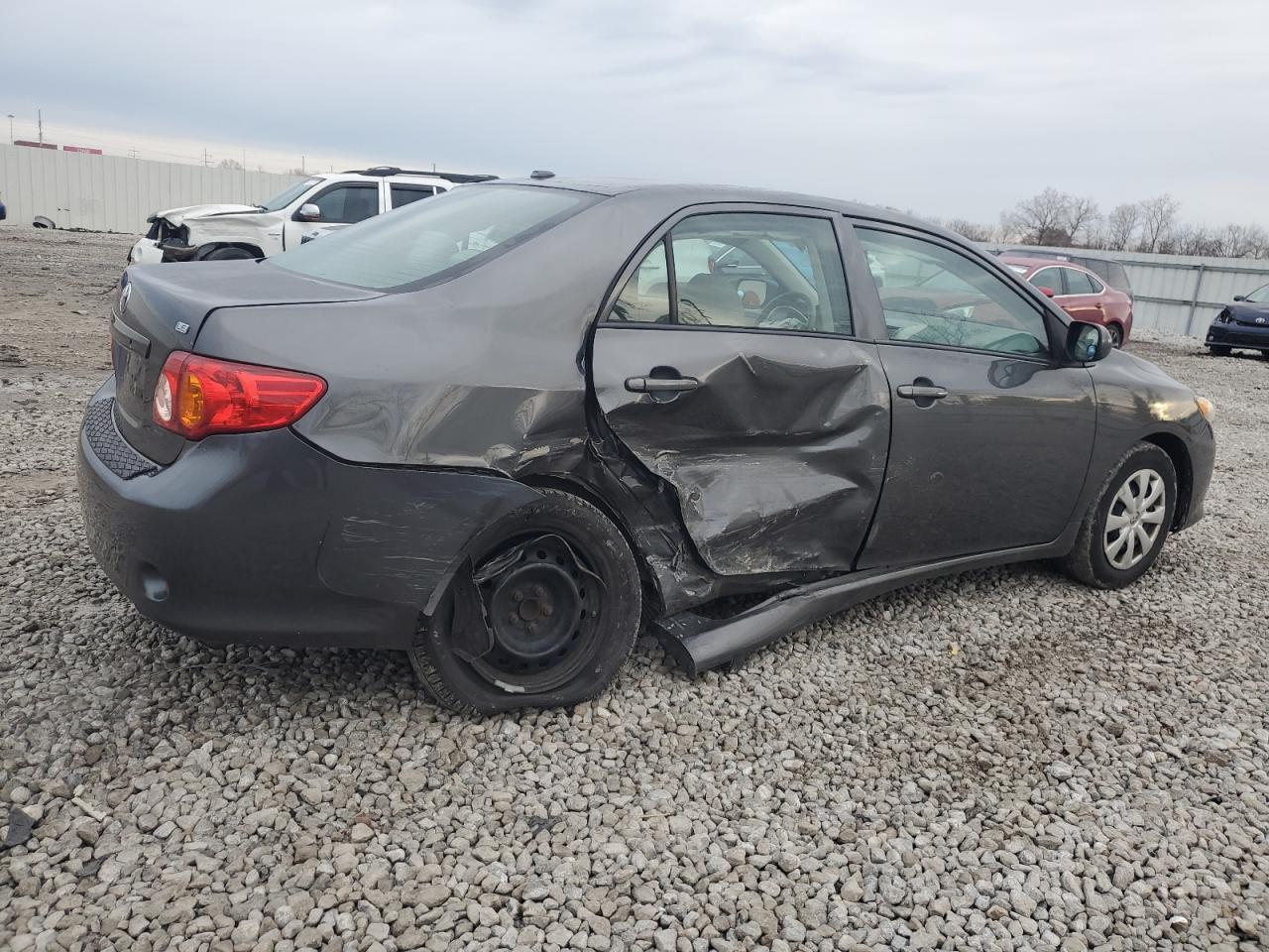 2010 Toyota Corolla VIN 2T1BU4EE1AC512236 Copart auction photo, side / minor dent/scratches damage thumbnail 3