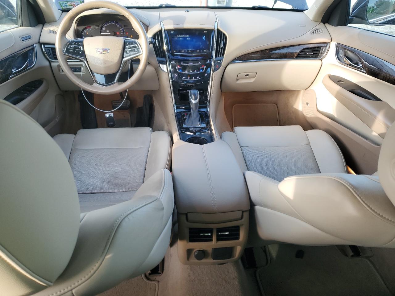 2015 Cadillac ATS VIN 1G6AH5SX6F0105075 Copart auction photo, rear end damage thumbnail 8