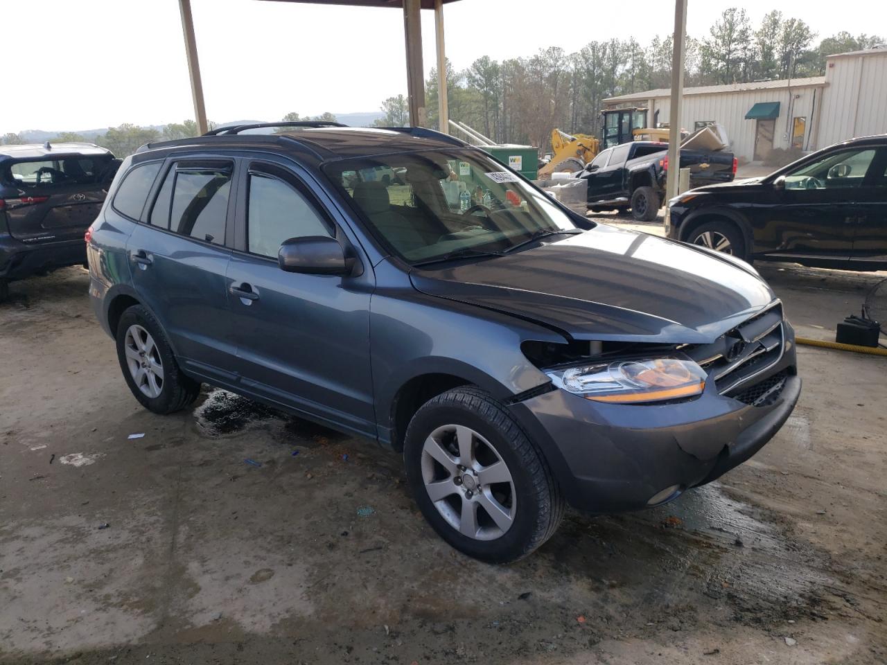 2009 Hyundai Santa Fe VIN 5NMSH13E49H329988 Copart auction photo, front end damage thumbnail 4