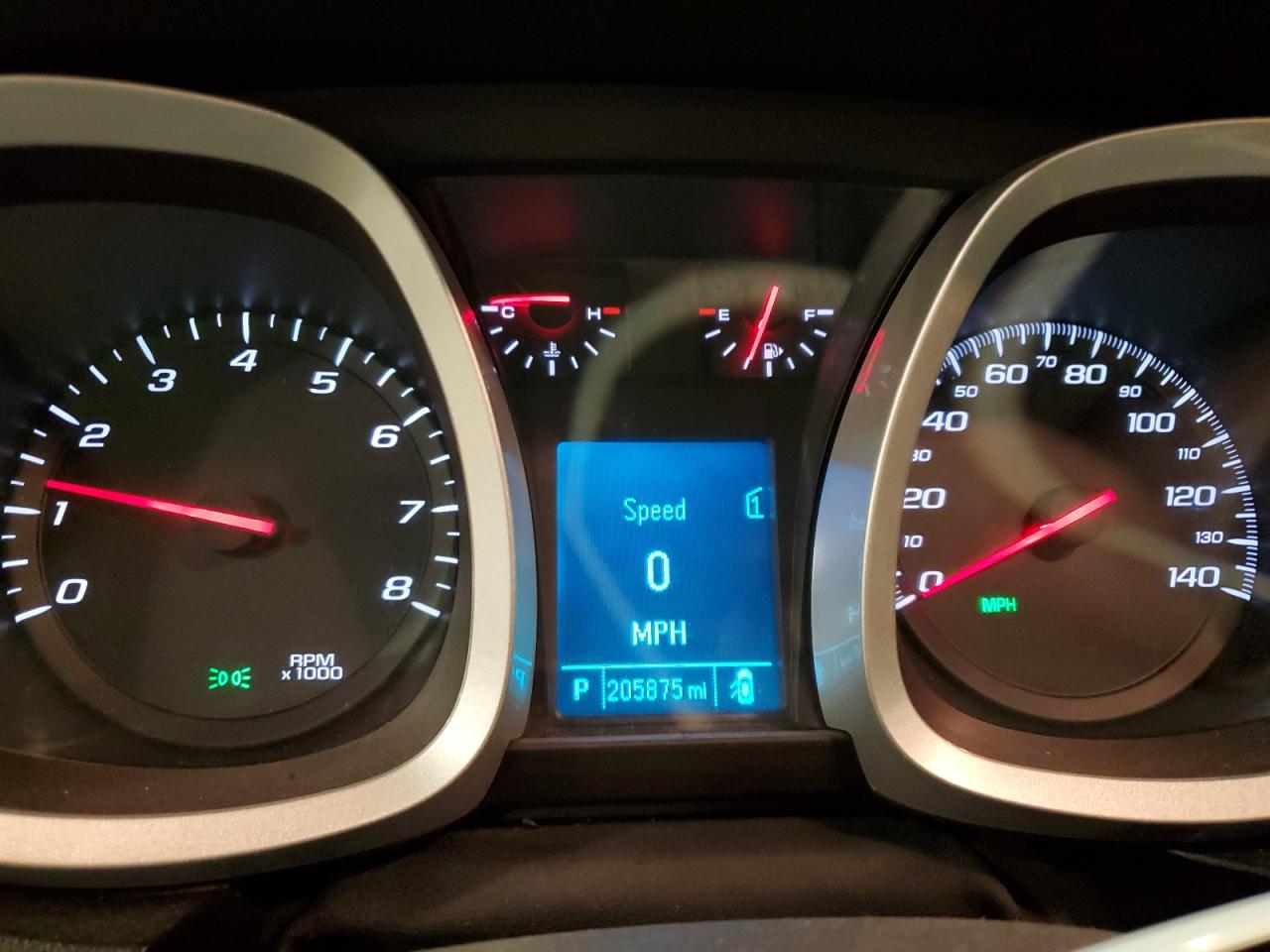 2012 Chevrolet Equinox VIN 2GNFLEEK3C6339749 Copart auction photo, front end damage thumbnail 9