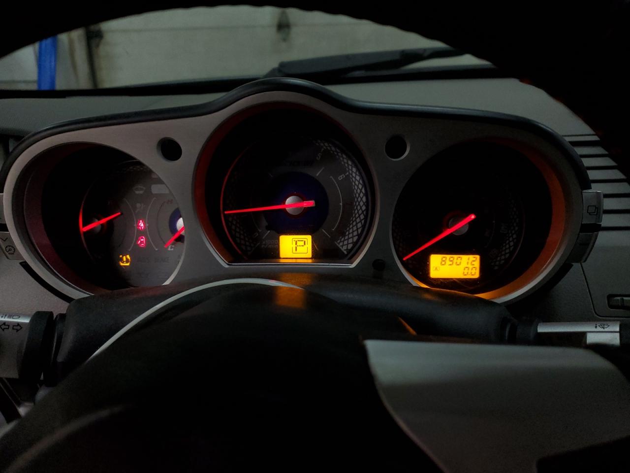 2007 Nissan 350Z VIN JN1BZ34D37M501595 Copart auction photo, front end / side damage thumbnail 9