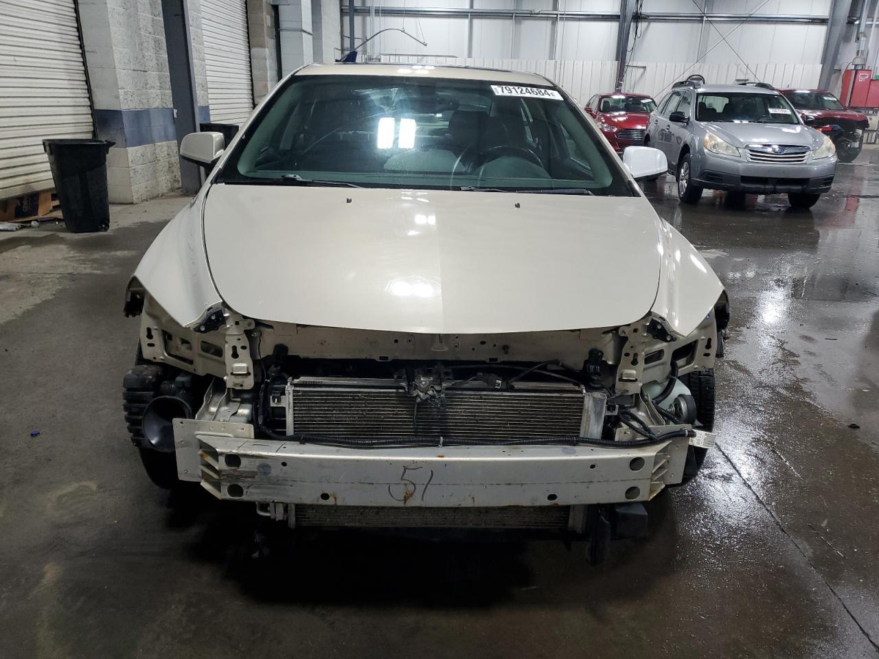 2010 Chevrolet Malibu VIN 1G1ZE5E00AF131614 Copart auction photo, front end / rear end damage thumbnail 5