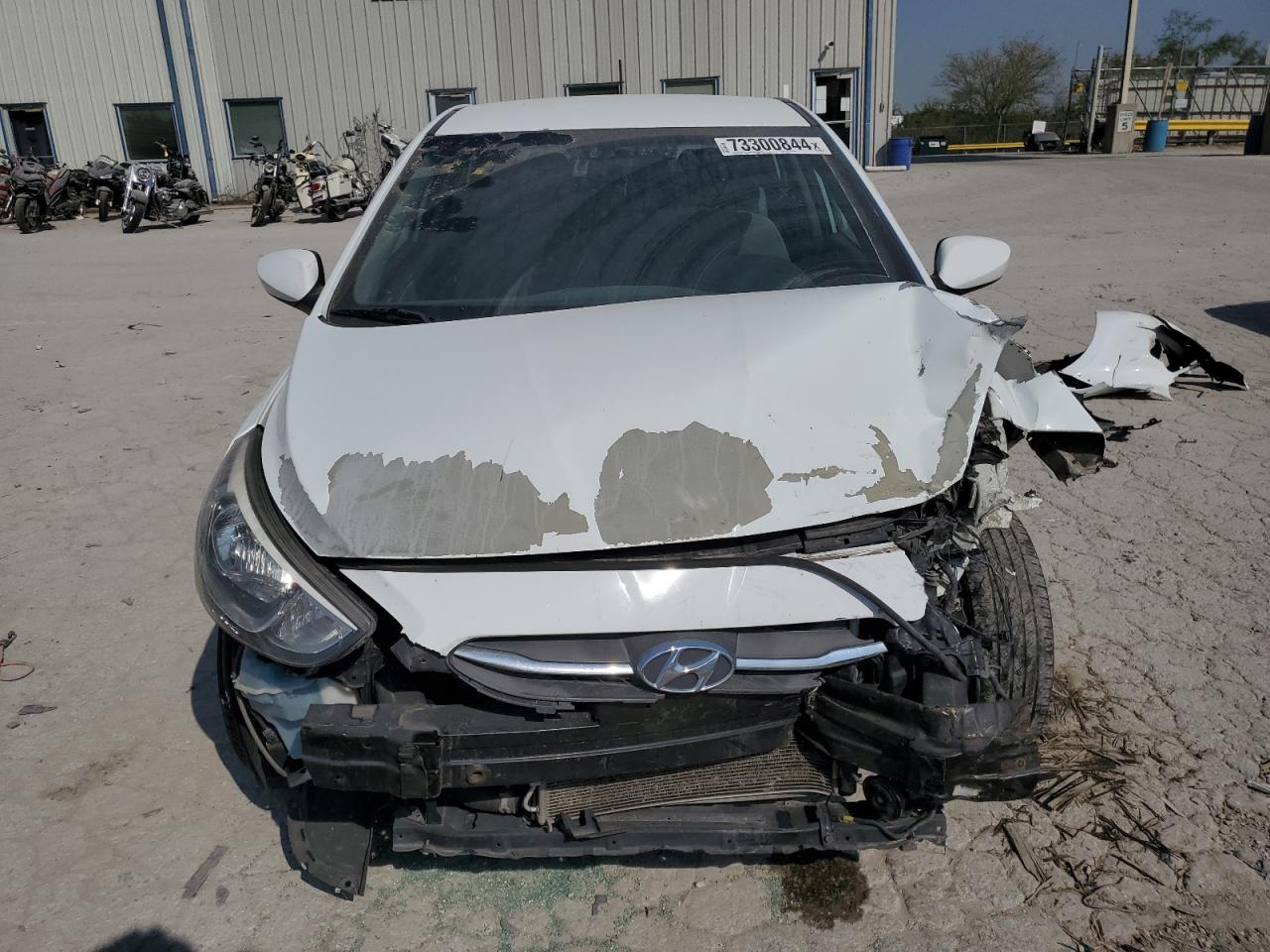 2016 Hyundai Accent VIN KMHCT5AE7GU280025 Copart auction photo, front end damage thumbnail 5