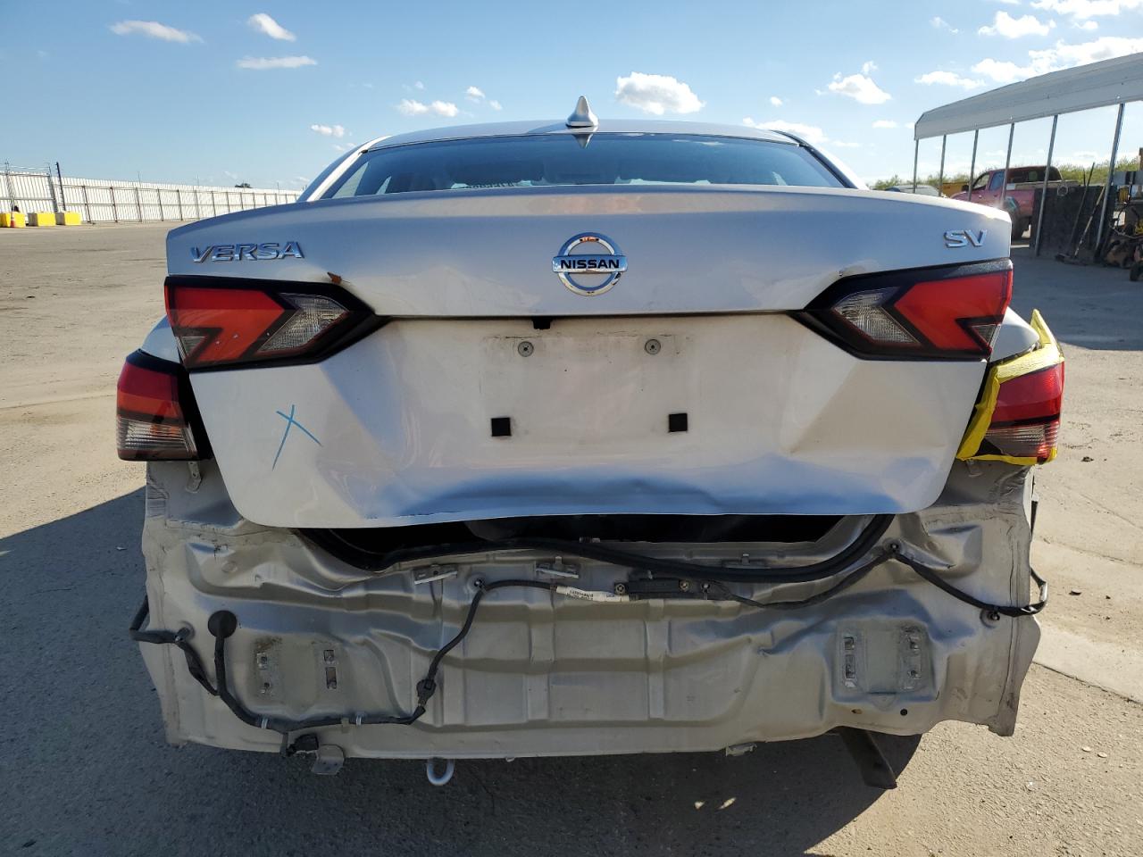 2021 Nissan Versa VIN 3N1CN8EV0ML831690 Copart auction photo, rear end / front end damage thumbnail 6