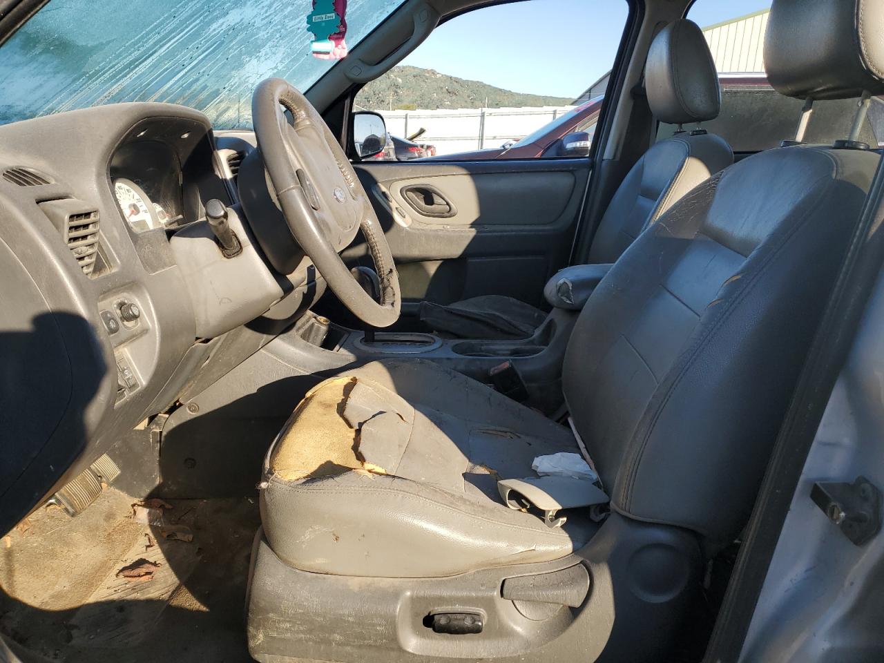 2006 Ford Escape VIN 1FMYU03126KC49176 Copart auction photo, burn damage thumbnail 7