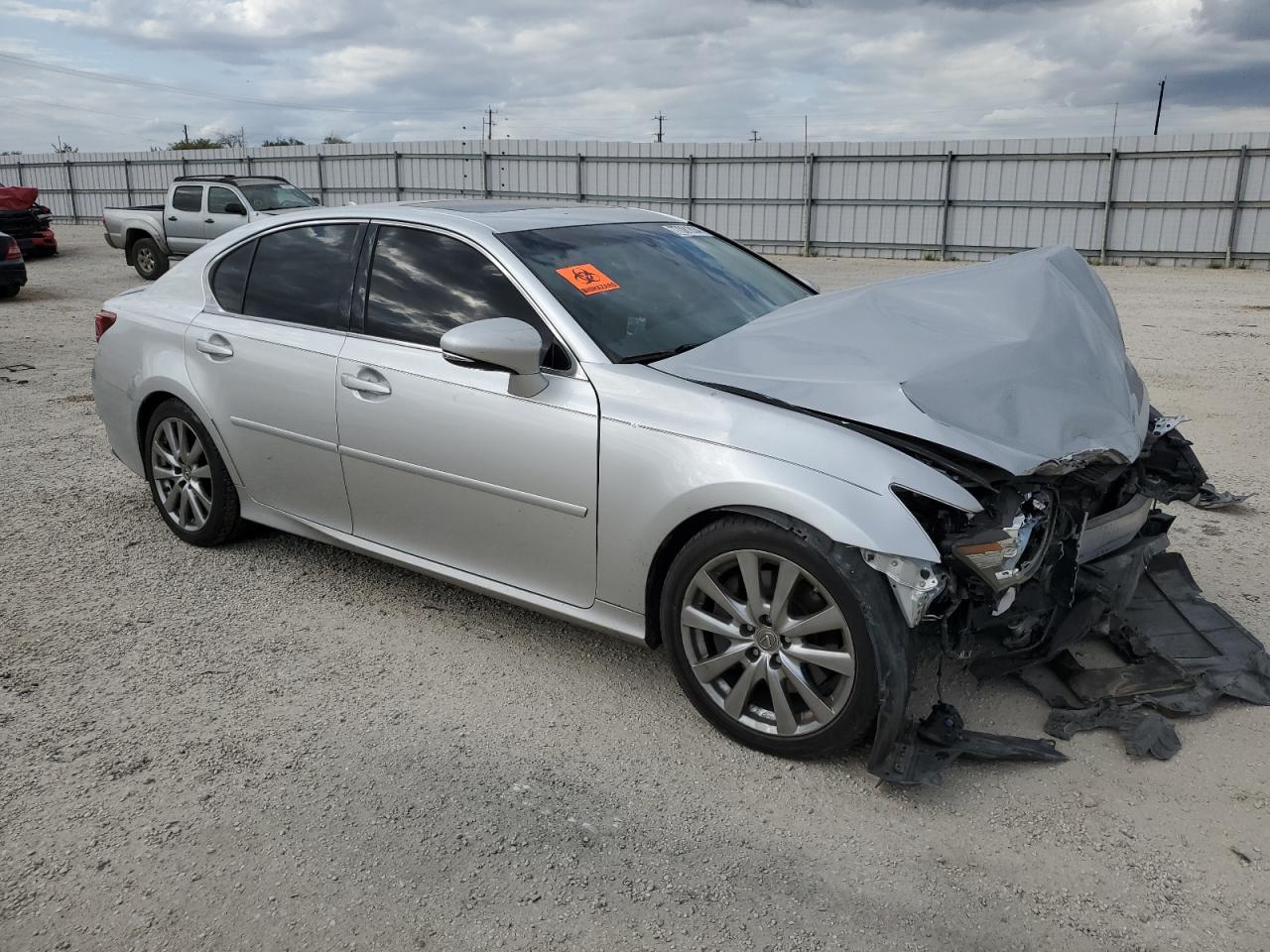 2013 Lexus GS VIN JTHBE1BL4D5016085 Copart auction photo, front end / rear end damage thumbnail 4