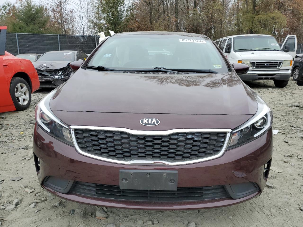 2018 KIA Forte VIN 3KPFL4A76JE170294 Copart auction photo, side / minor dent/scratches damage thumbnail 5
