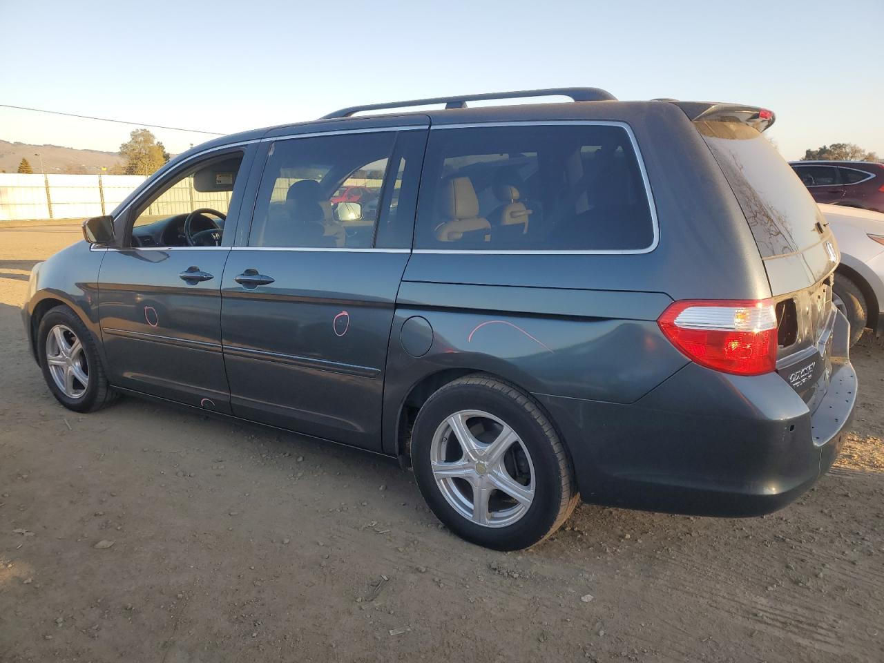 2006 Honda Odyssey VIN 5FNRL38846B125412 Copart auction photo, mechanical damage thumbnail 2