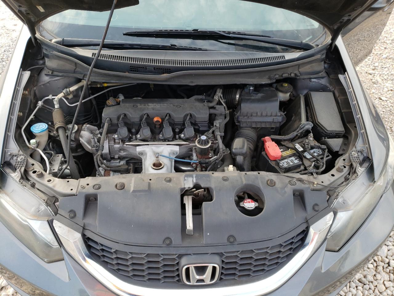 2013 Honda Civic VIN 19XFB2F52DE060135 Copart auction photo, rear end damage thumbnail 13