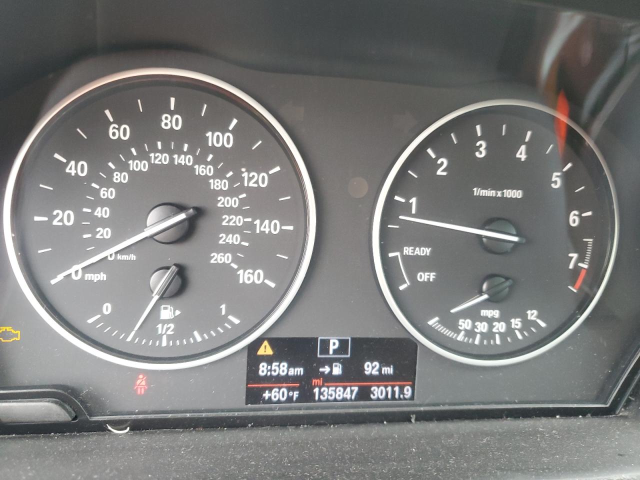 2016 BMW X1 VIN WBXHT3C35G5F66580 Copart auction photo, front end damage thumbnail 9