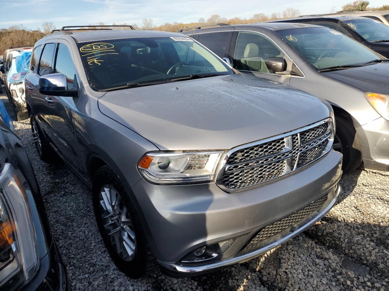 2017 Dodge Durango VIN 1C4RDHAG3HC648092 Copart auction photo, front end / minor dent/scratches damage thumbnail 4