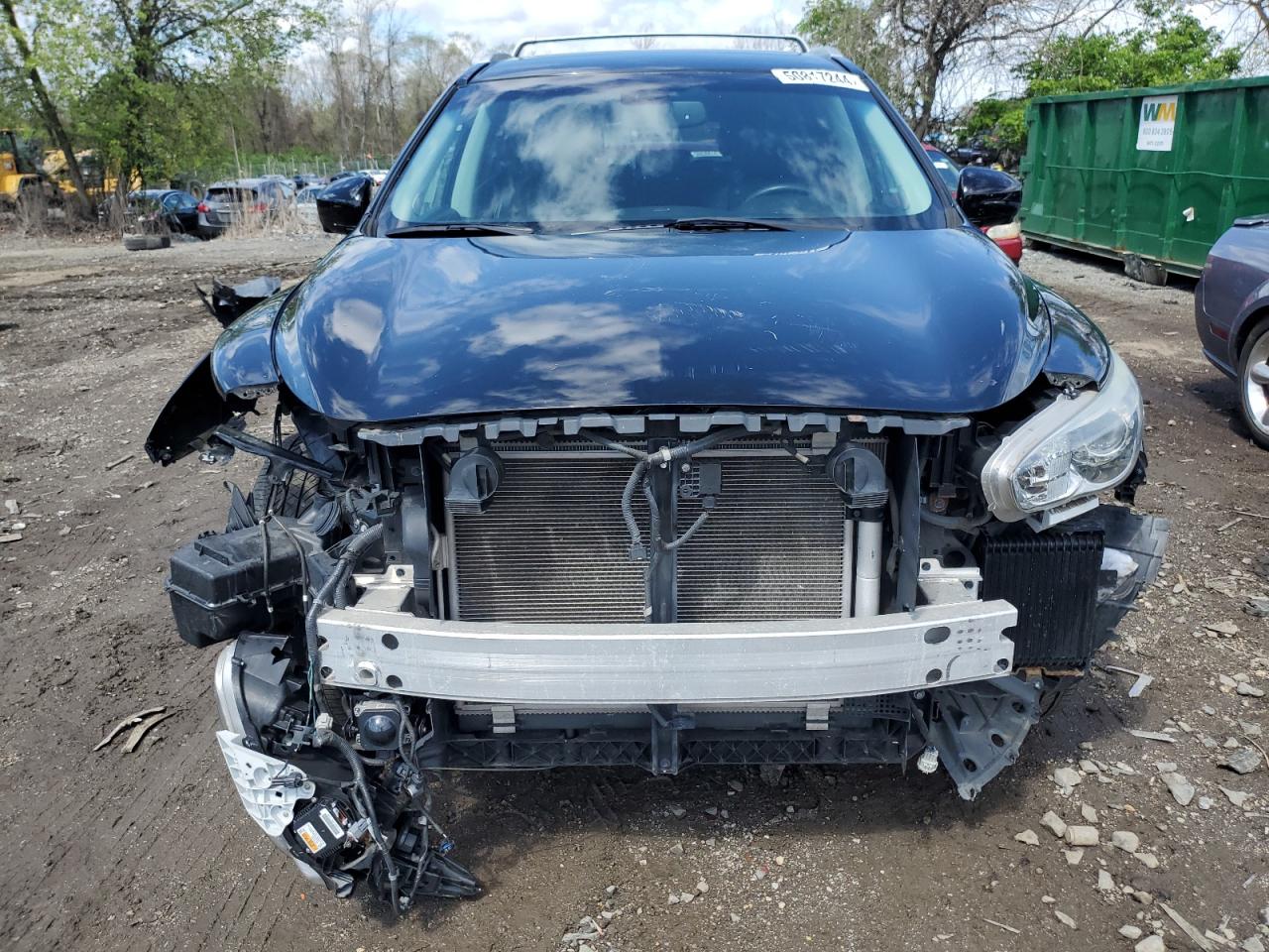 2013 Infiniti JX VIN 5N1AL0MM8DC332275 Copart auction photo, front end damage thumbnail 5