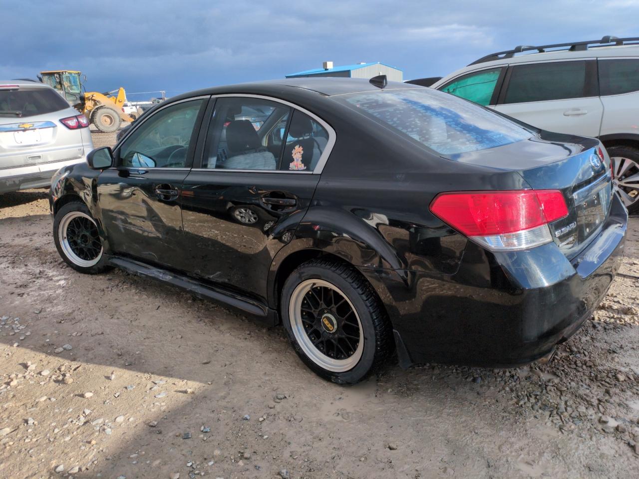2014 Subaru Legacy VIN 4S3BMBC6XE3012641 Copart auction photo, side damage thumbnail 2