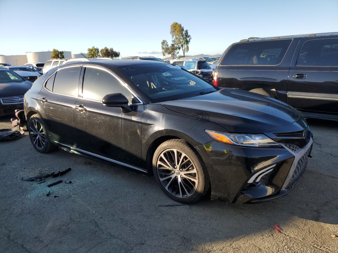 2018 Toyota Camry VIN JTNB11HK8J3063571 Copart auction photo, rear end damage thumbnail 4