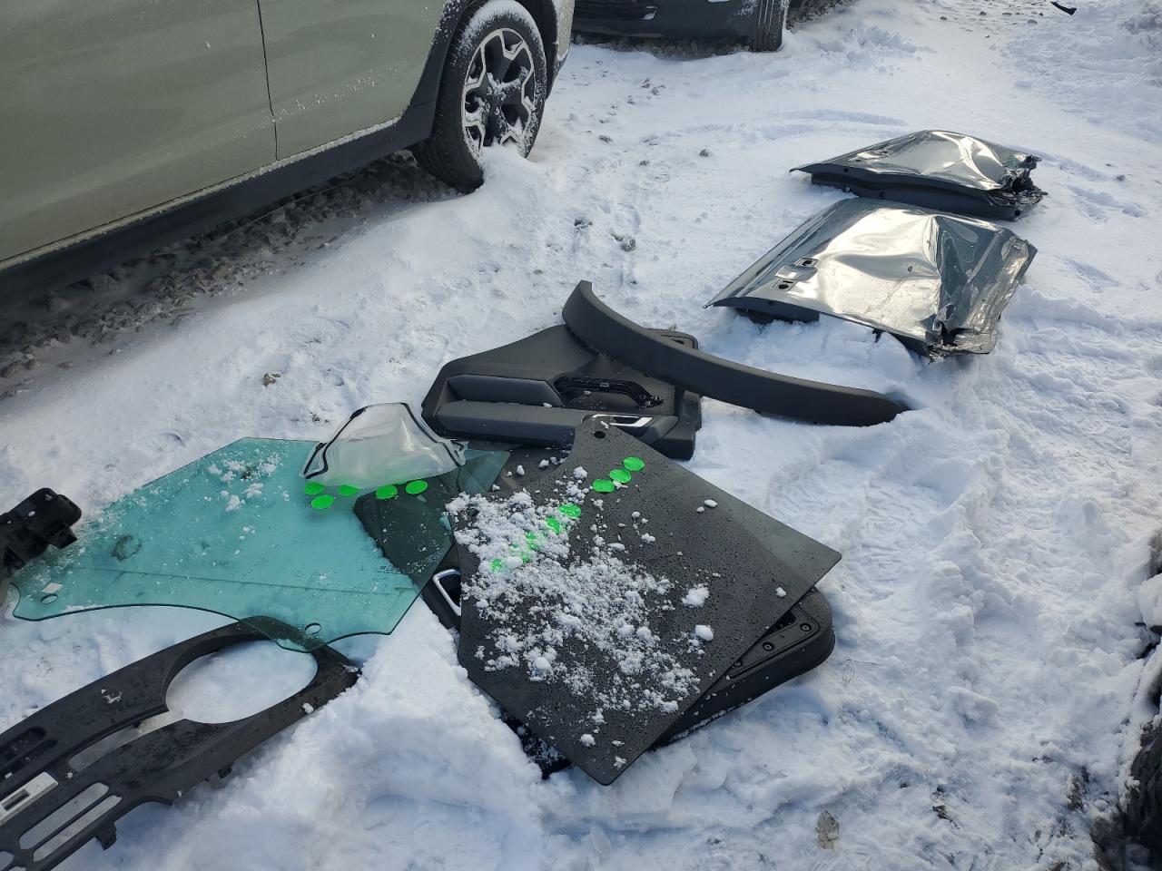 2022 Ford Bronco VIN 1FMDE5BH6NLB14203 Copart auction photo, all over damage thumbnail 13