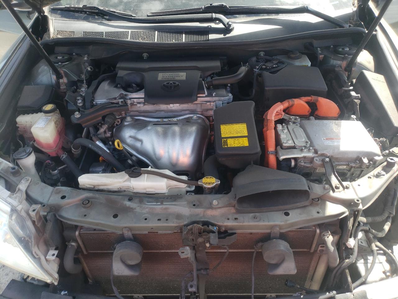 2012 Toyota Camry VIN 4T1BD1FK3CU021199 Copart auction photo, front end damage thumbnail 13