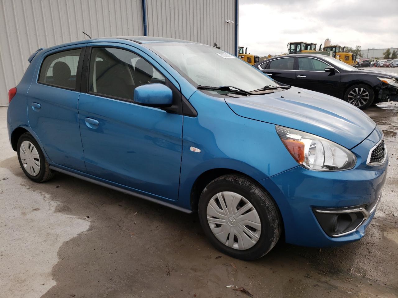 2017 Mitsubishi Mirage VIN ML32A3HJ4HH019770 Copart auction photo, rear end damage thumbnail 4