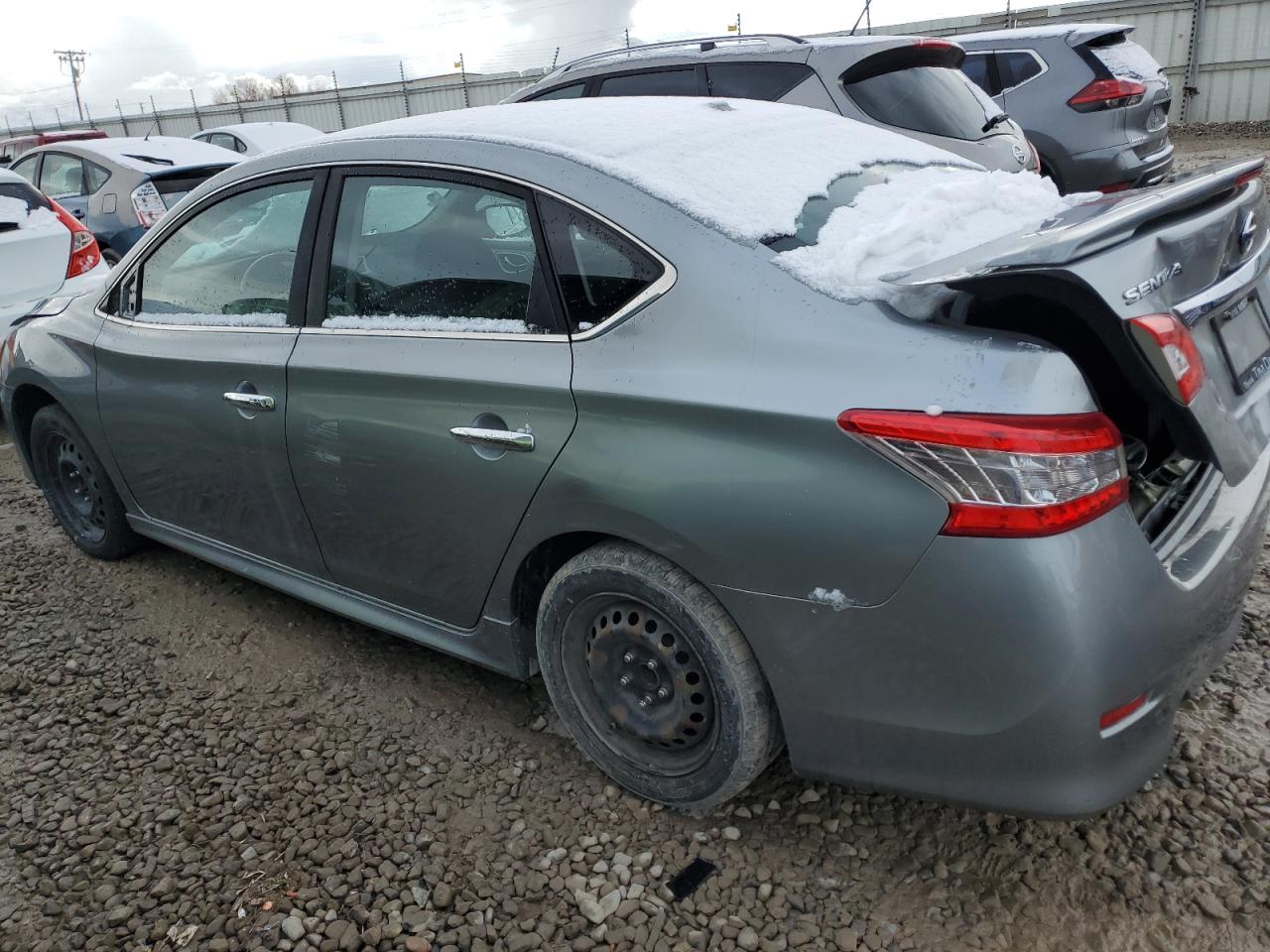 2013 Nissan Sentra VIN 3N1AB7AP2DL664475 Copart auction photo, mechanical / all over damage thumbnail 2