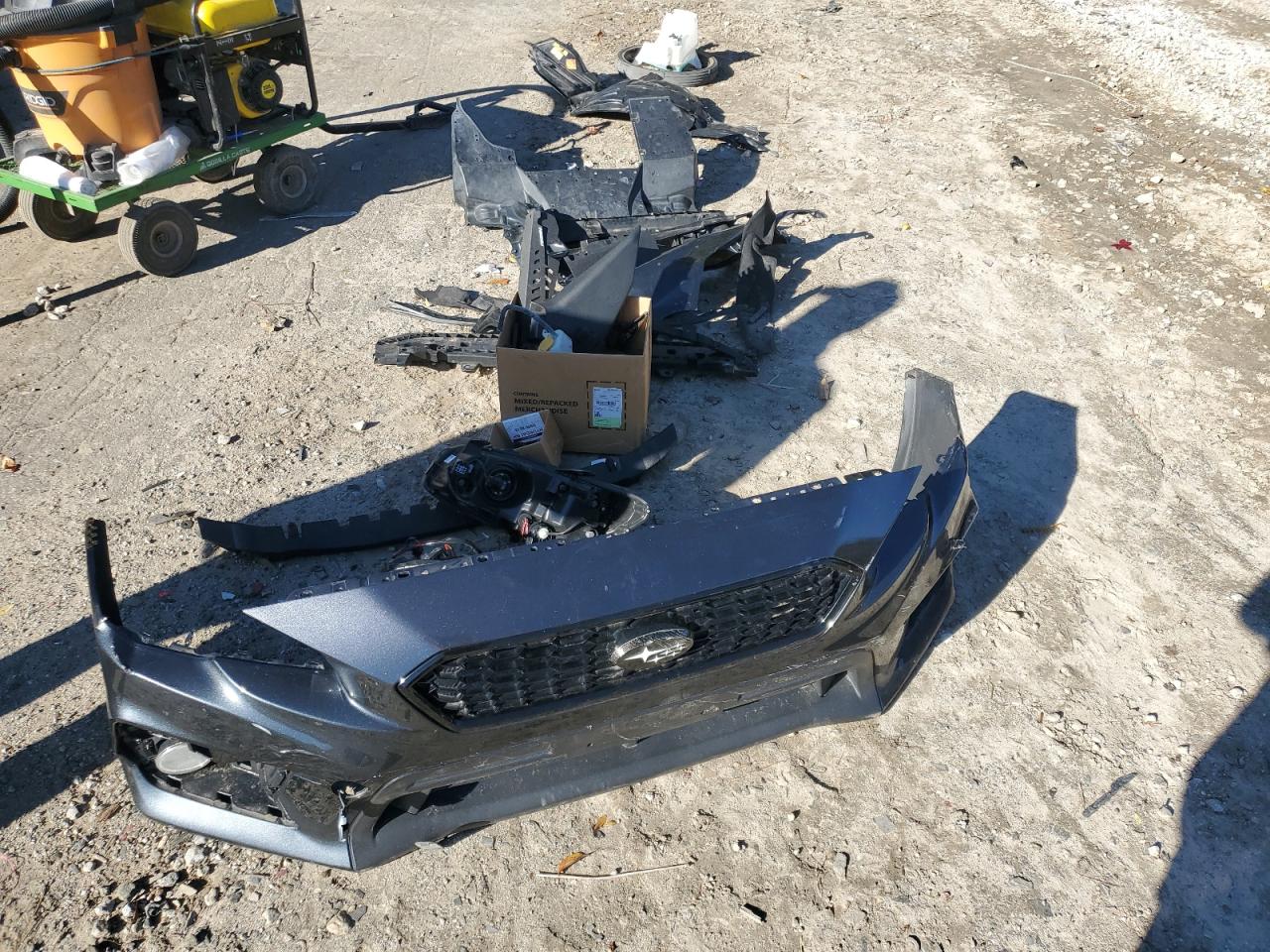 2017 Subaru WRX VIN JF1VA1E6XH8835046 Copart auction photo, front end / side damage thumbnail 12