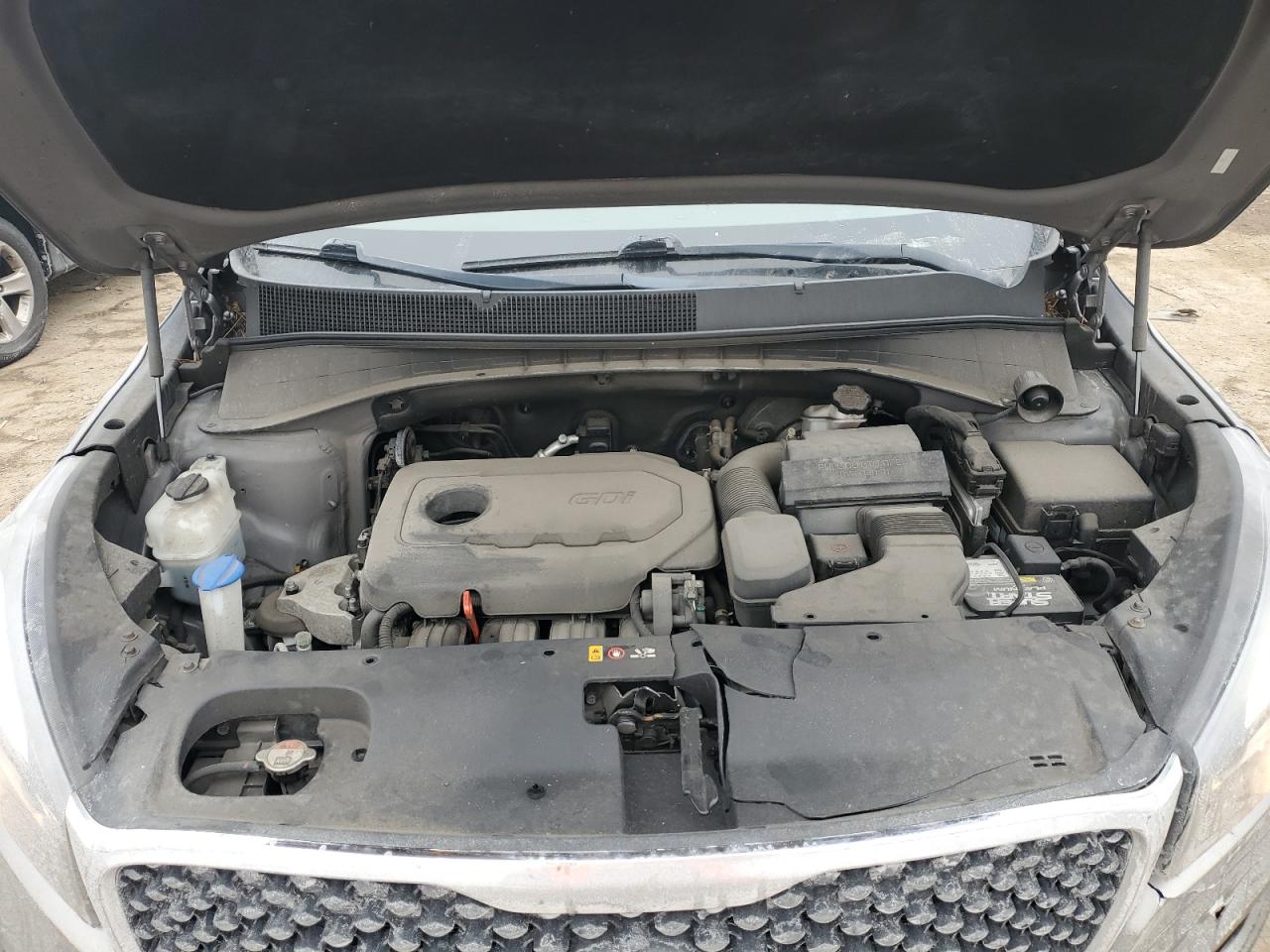 2018 KIA Sorento VIN 5XYPG4A39JG338342 Copart auction photo, front end damage thumbnail 14