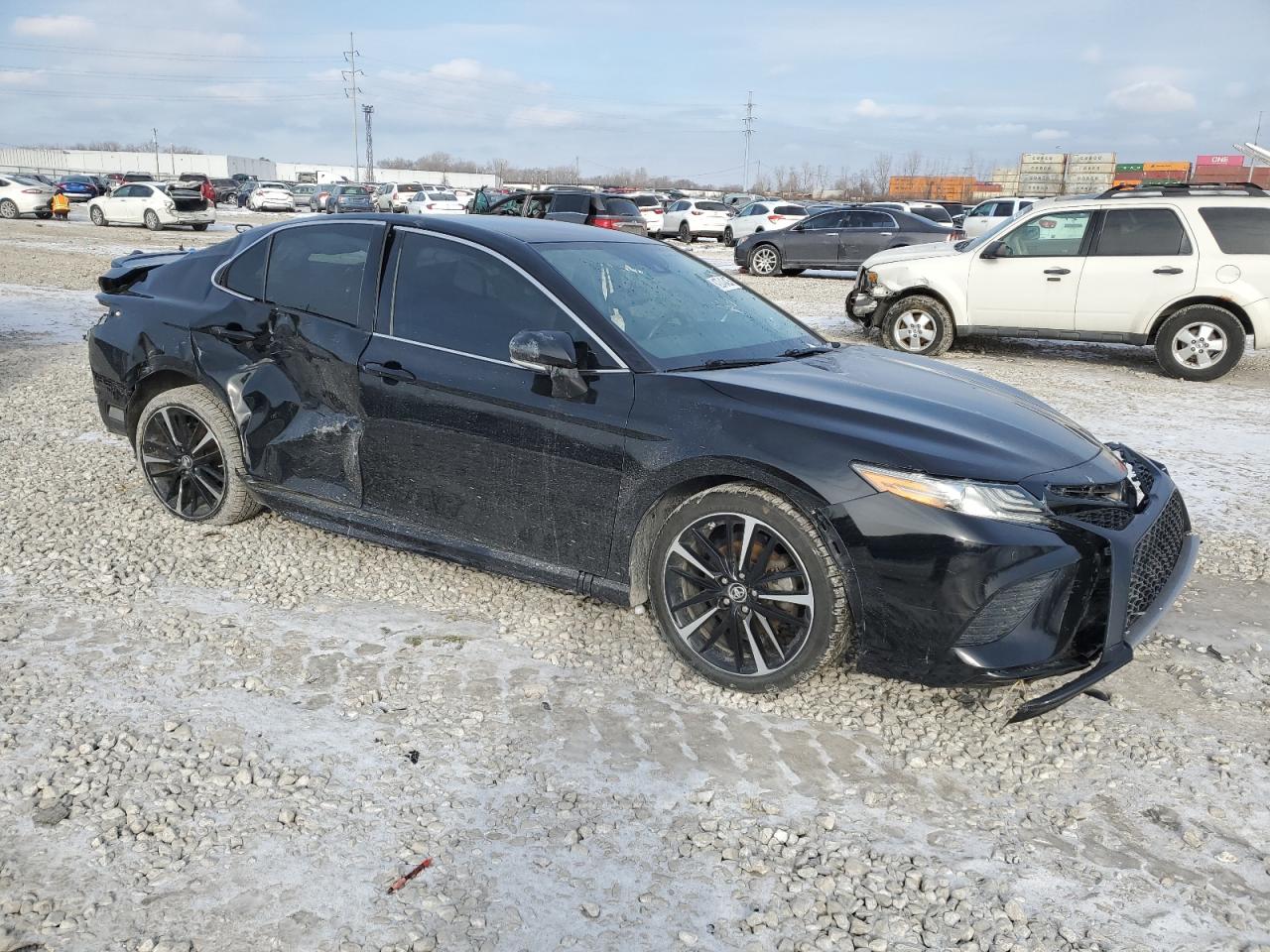 2019 Toyota Camry VIN 4T1B61HK9KU169105 Copart auction photo, all over damage thumbnail 4