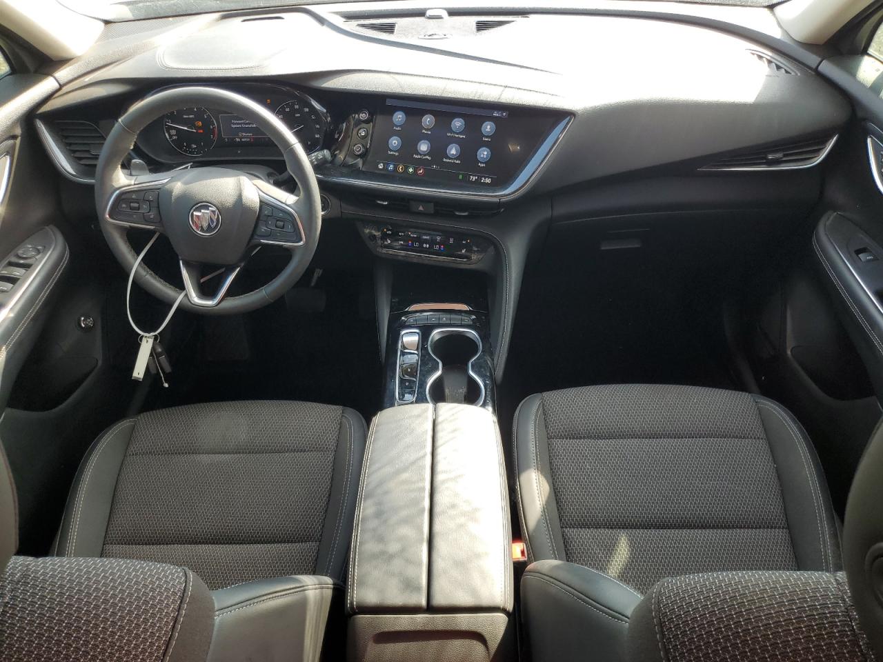 2021 Buick Envision VIN LRBAZLR49MD108244 Copart auction photo, top/roof damage thumbnail 8