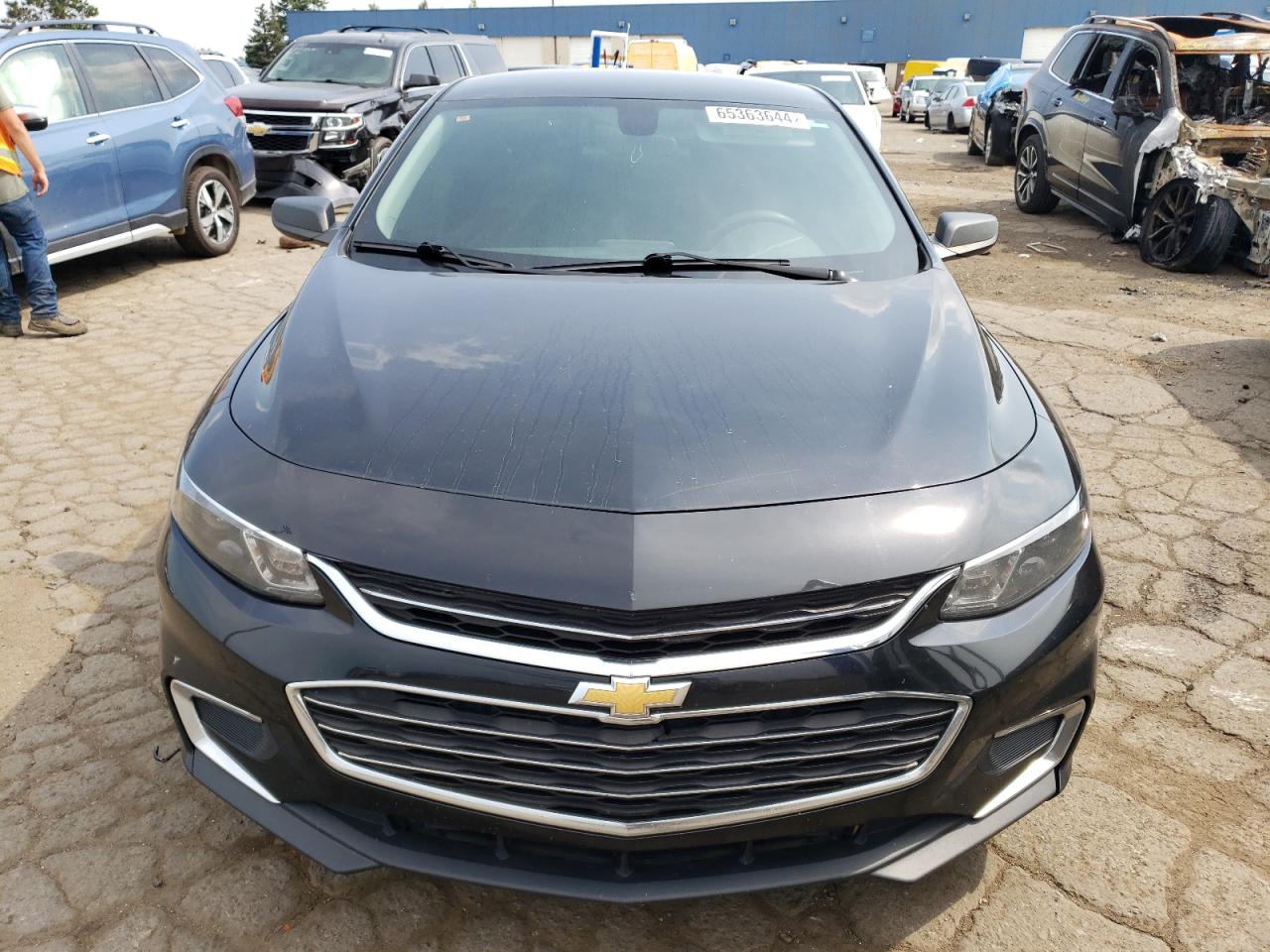 2017 Chevrolet Malibu VIN 1G1ZC5ST0HF187731 Copart auction photo, rear end damage thumbnail 5