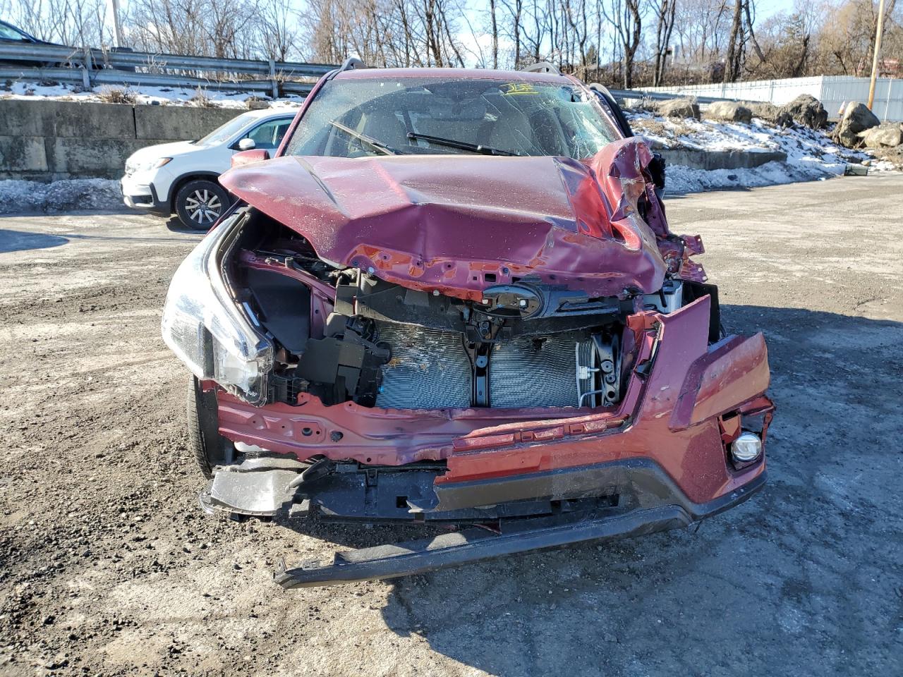 2024 Subaru Forester VIN JF2SKACC8RH507498 Copart auction photo, front end / side damage thumbnail 5