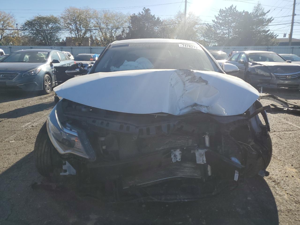 2018 KIA Optima VIN 5XXGT4L3XJG265933 Copart auction photo, front end damage thumbnail 5