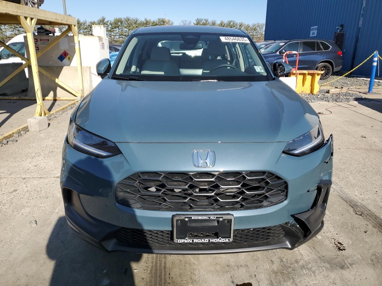 2025 Honda HR-V VIN 3CZRZ2H36SM758846 Copart auction photo, side / front end damage thumbnail 5