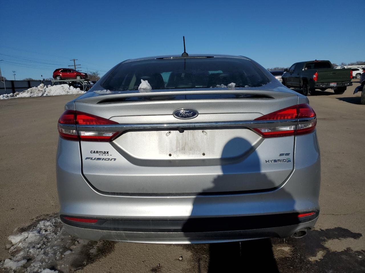 2018 Ford Fusion VIN 3FA6P0LU6JR138721 Copart auction photo, front end damage thumbnail 6