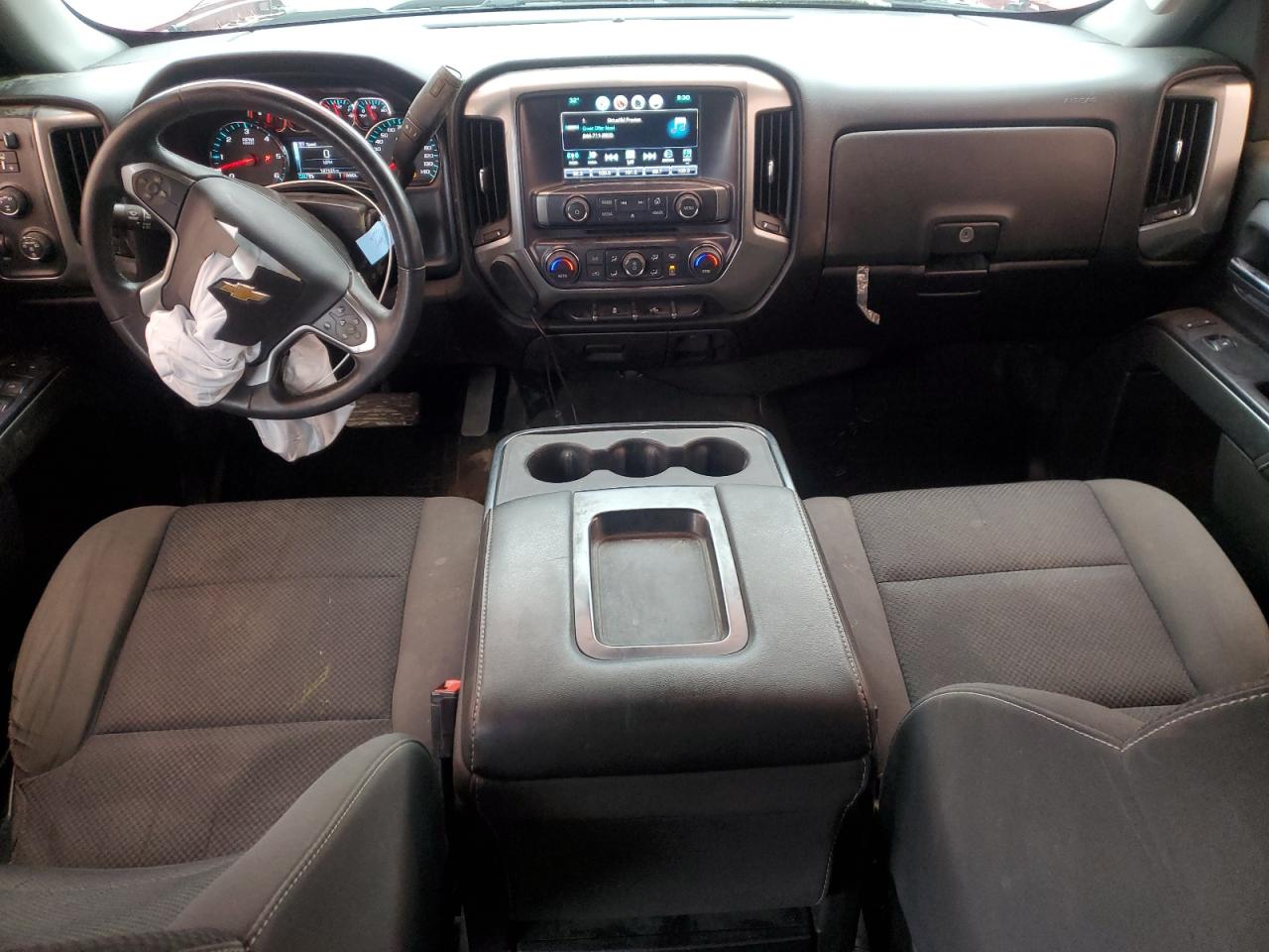 2018 Chevrolet Silverado VIN 3GCUKREC1JG203897 Copart auction photo, front end damage thumbnail 8