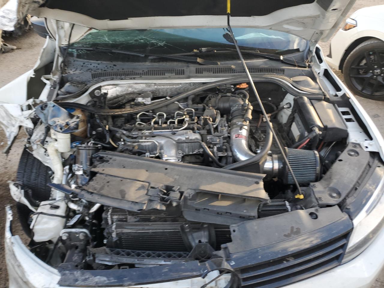 2014 Volkswagen Jetta VIN 3VW3L7AJ7EM285849 Copart auction photo, front end / mechanical damage thumbnail 11