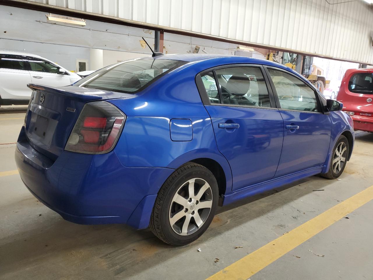 2012 Nissan Sentra VIN 3N1AB6AP7CL685721 Copart auction photo, rear end damage thumbnail 3