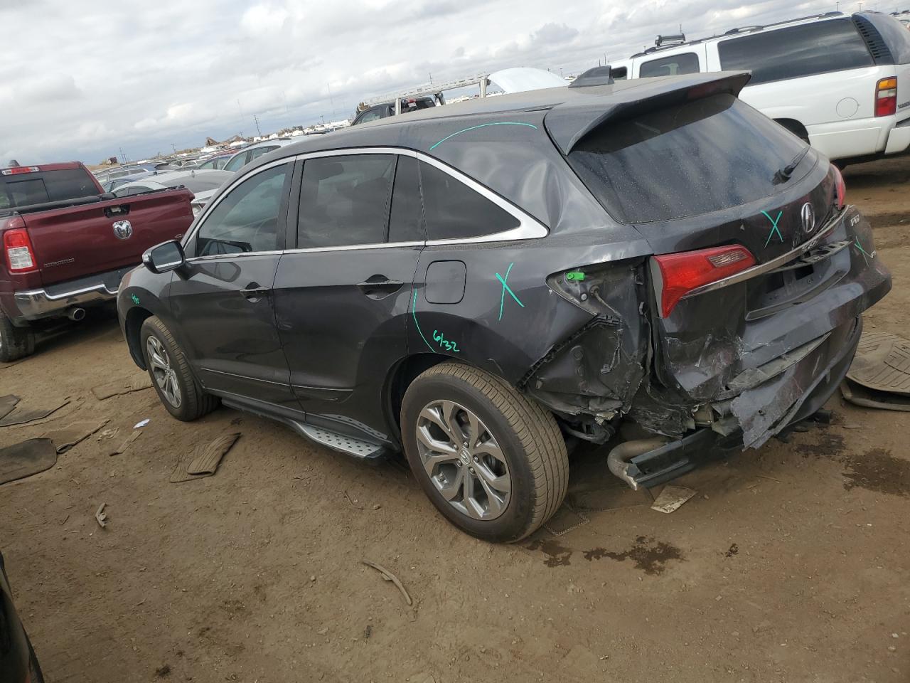 2013 Acura RDX VIN 5J8TB4H53DL020053 Copart auction photo, rear end damage thumbnail 2