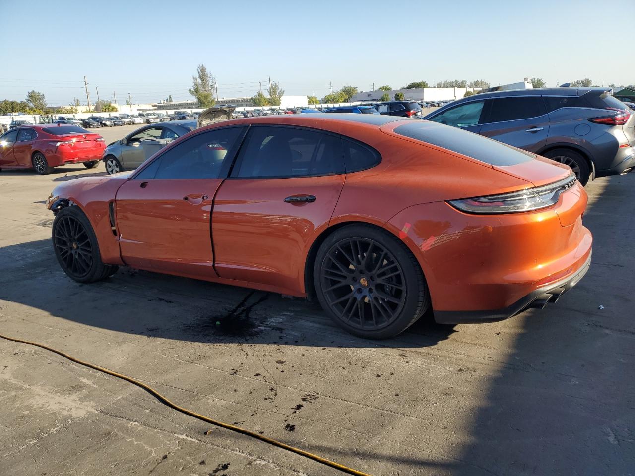 2022 Porsche Panamera VIN WP0AJ2A71NL101482 Copart auction photo, front end damage thumbnail 2